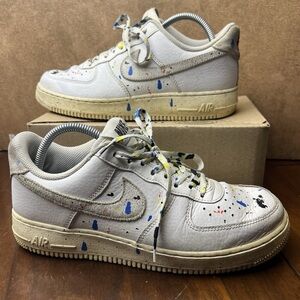 Nike Air Force 1 Low Multicolor Splatter Sneakers